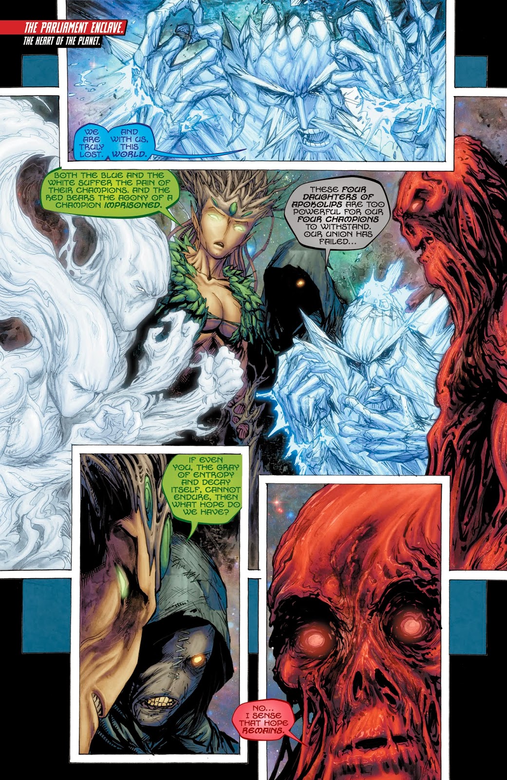 Weird Science DC Comics: Earth 2: World's End #16 Preview