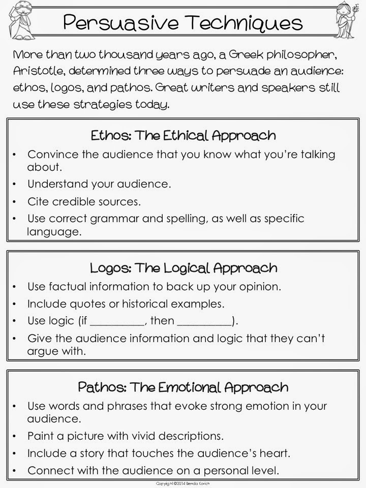 examples of persuasive essay using ethos pathos and logos