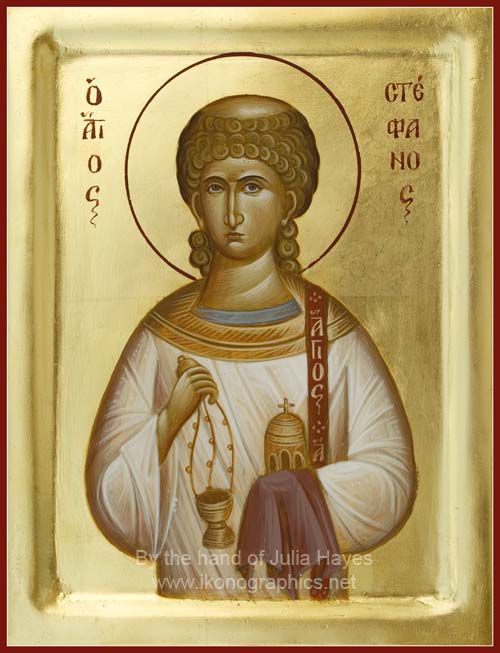 St Stephen the First Martyr and Deacon | ikonographics