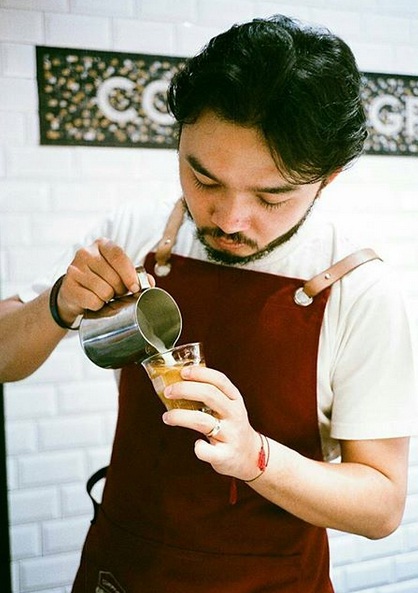 Indonesia Latte Art Championship (ILAC) 2018 Ovie Kurniawan