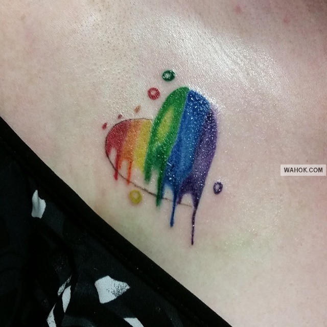 Gambar Tato Tema Pelangi Jenis Water Color, Geometris, Old Shool Terbaik tato 3D keren di punggung, gambar tato di dada, tato keren di kaki, macam macam tato terbaik di dunia, gambar tato tribal