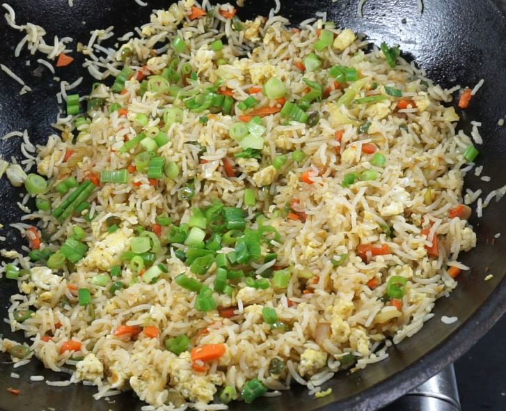 Image result for Egg Fried Rice and Chicken Manchurian Recipe Card