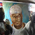 Ooni Of Ife Watches As Re-owned Oyinbo Painter Draws His Portrait In USA