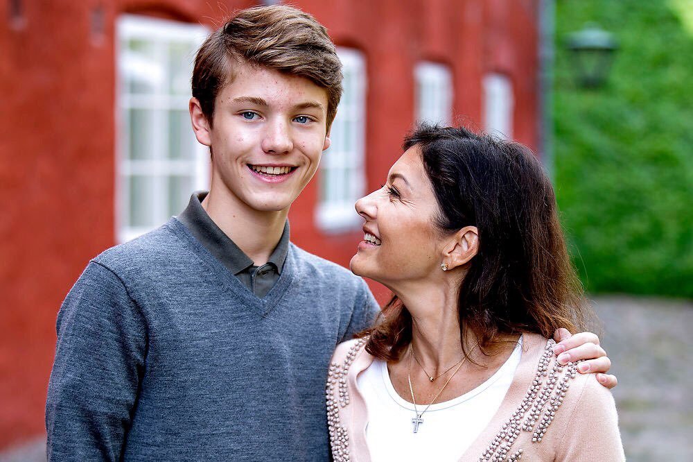 The Royal Children Danish RF Felix participates on a walk