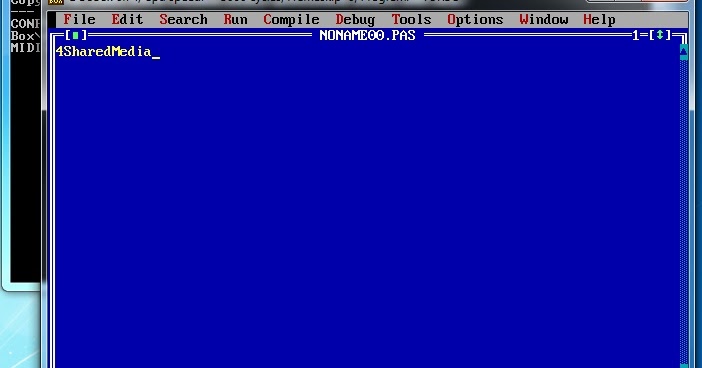 Cara Menginstall Turbo Pascal dengan DosBox Pada Windows 7, 8, 10 - Amodeov