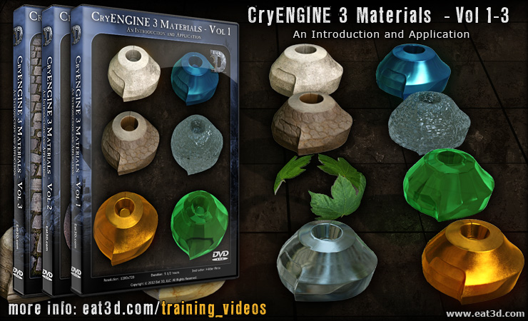 CryENGINE 3 Materials - Vol 1-3 - An Introduction and Application ...