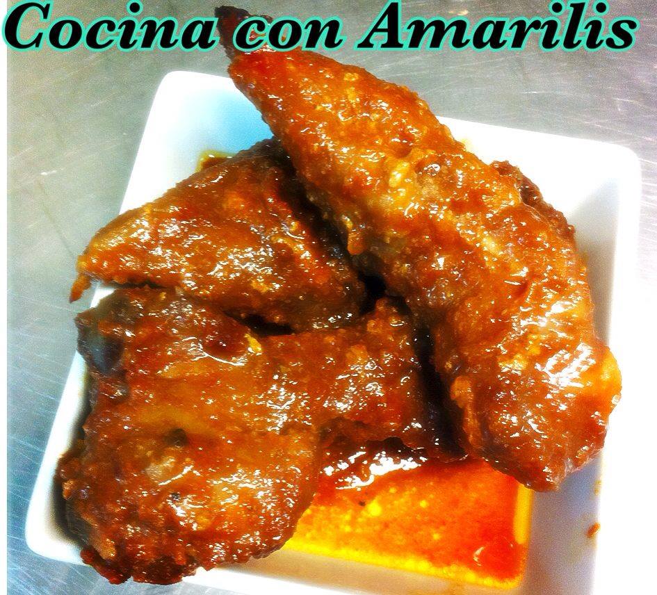 ALITA DE POLLO CON SALSA BARBACOA AL ESTILO FOSTER´S HOLLYWOOD Cocina