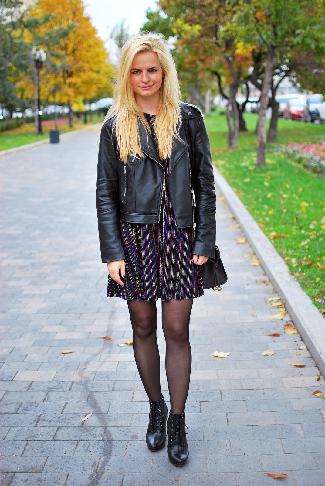 street fashion 2016, street style moscow, уличная мода 2016, с чем носить кожаную куртку