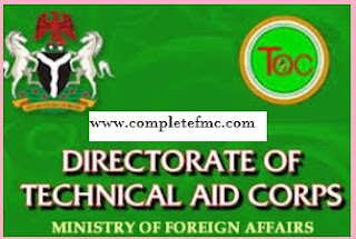 Nigerian Technical Aid Corps Recruiting Massively In October 2017 Nigerian Technical Aid Corps Recruiting Massively In October 2017