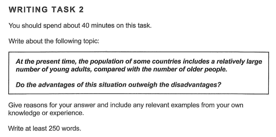 Cambridge 12 Academic IELTS Test 6 Writing Task 2 Sample Advantages 
