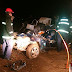 Capotamento na ERS 591, em Ametista do Sul