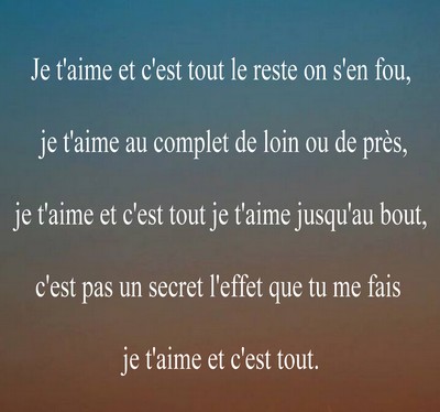 Messages D Amour 2017 Message Et Sms Je T Aime