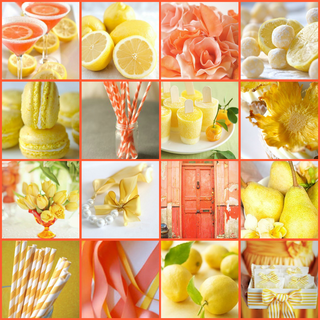The French Tangerine Lemon And Peach Such A Refreshing And Summery Combo