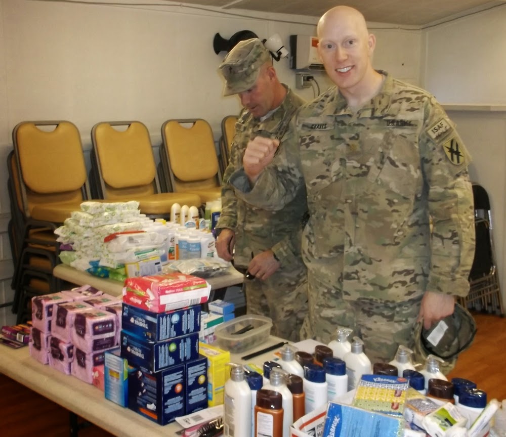 Care Packages for Soldiers U.S. Soldiers and Marines with Care Packages