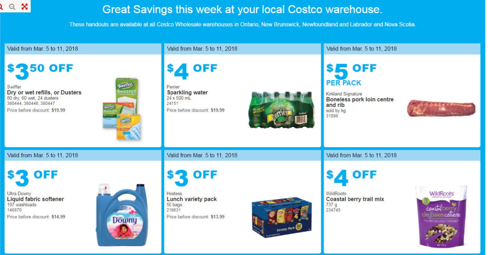 costco weekly flyer march 12 18 2018 costco halifax flyer