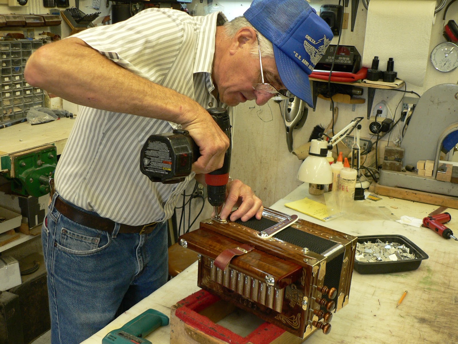 Cajun Accordion Builders September 2015
