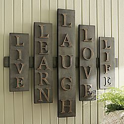 Shabby Glam Live Learn Laugh Love Life A Plaque Makeover Live Learn Laugh Love Life A Plaque Makeover