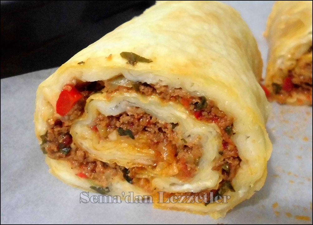 Semadan Lezzetler Lahmacun Böreği