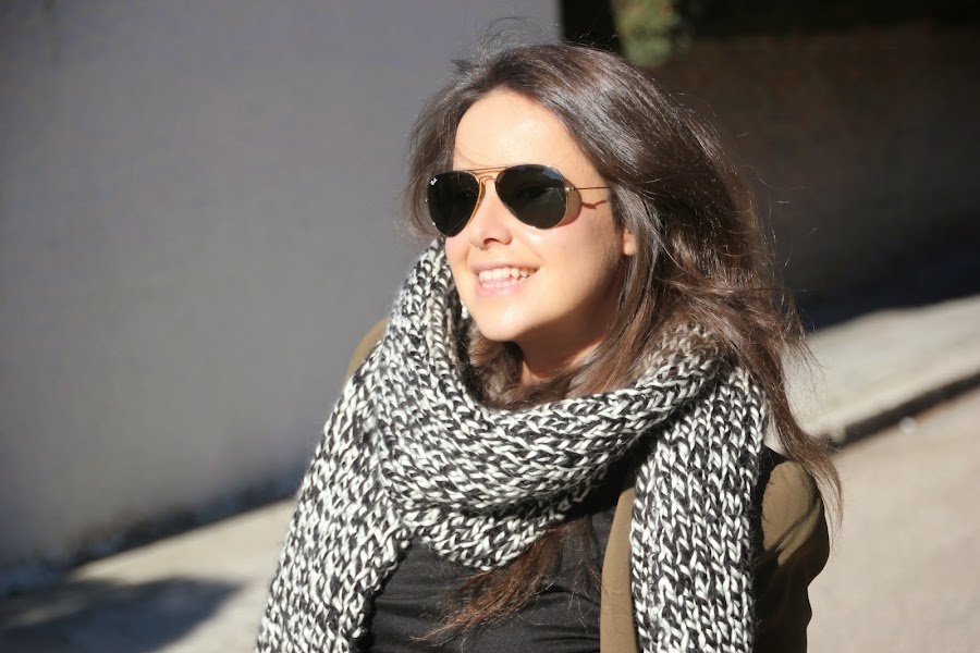 DIY Cómo hacer MAXI BUFANDA (patrones gratis) Aprender a tejer