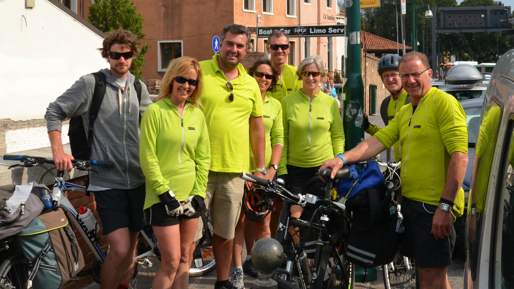 bikes collecting in Venice