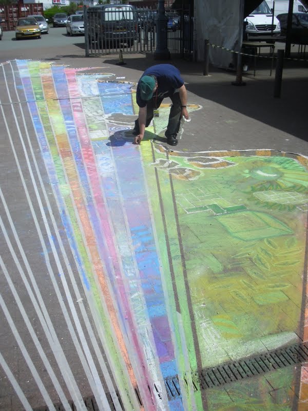 Paula Weetman - Visual Artist: Urban Canvas - 3D Pavement Art ...