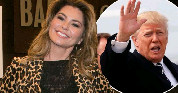 Shania Twain apologises for saying she 'would have voted for Trump ...
