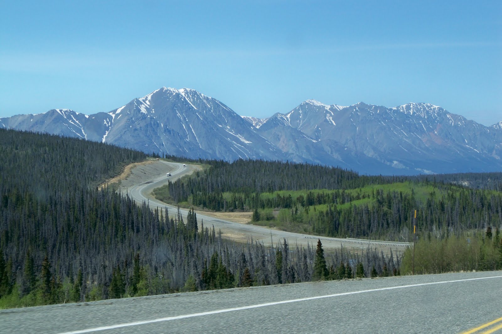 Backroads with Barb and Bill Alaska Highway, Haines Junction, Yukon to