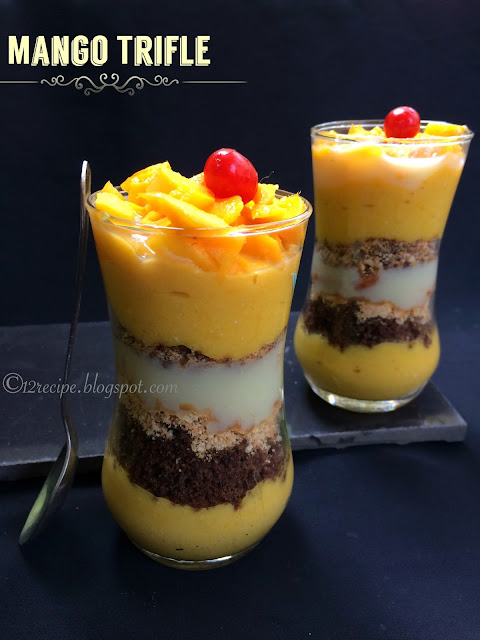 Mango Trifle - Recipe Book