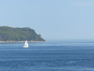 Tadoussac depuis le traversier Tadoussac depuis le traversier