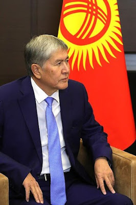President of Kyrgyzstan Almazbek Atambayev.