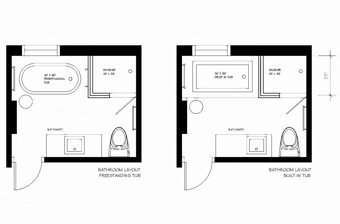 Bathroom Design Plans