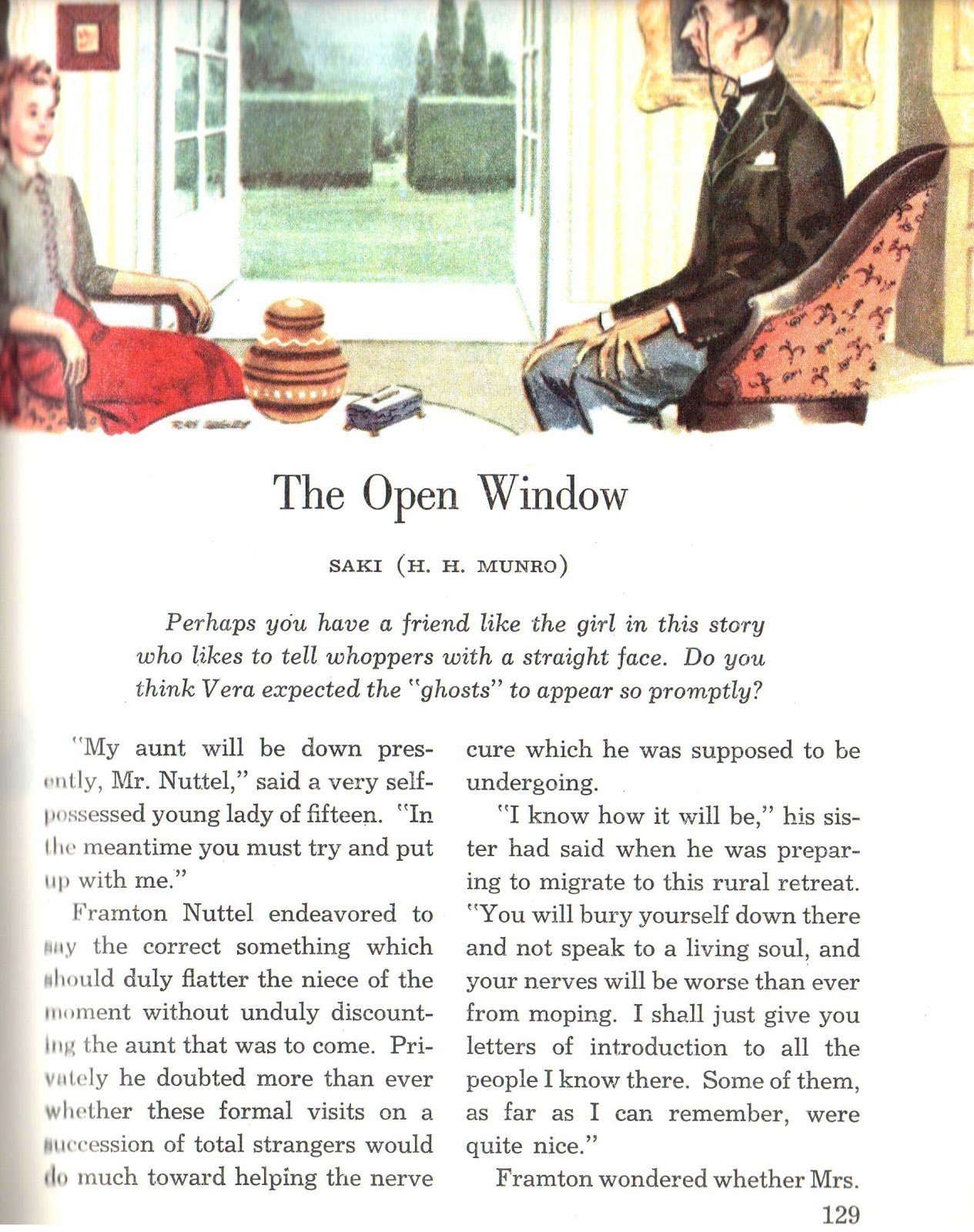 Нарисовать ветки на окне. Saki munro the open window. The open window by saki. Saki munro the open window. The open window ответы.