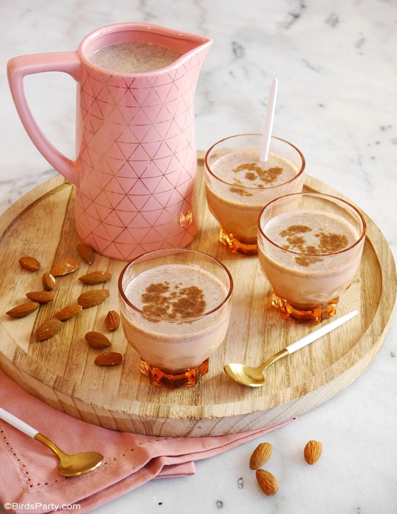Quick and Easy Mexican Almond Horchata Party Ideas Party Printables
