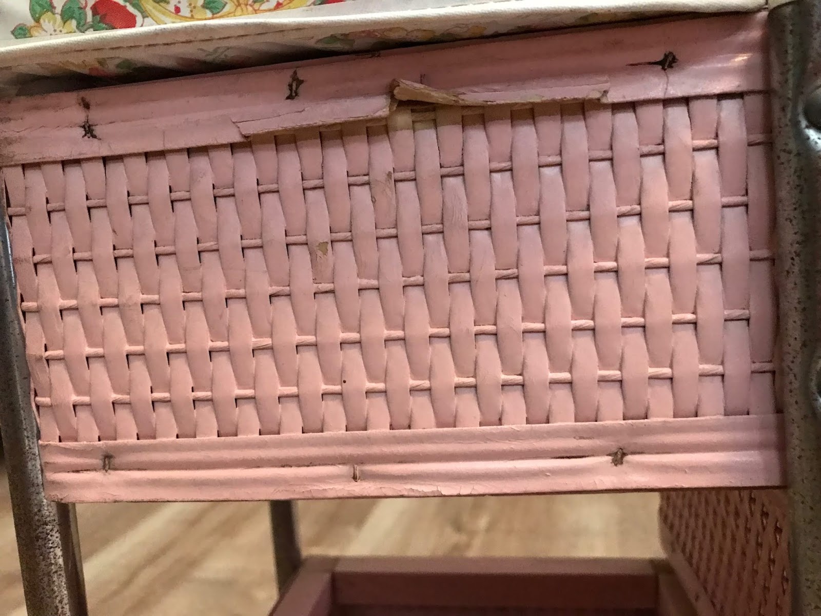 The Savage Pea Vintage doll changing table