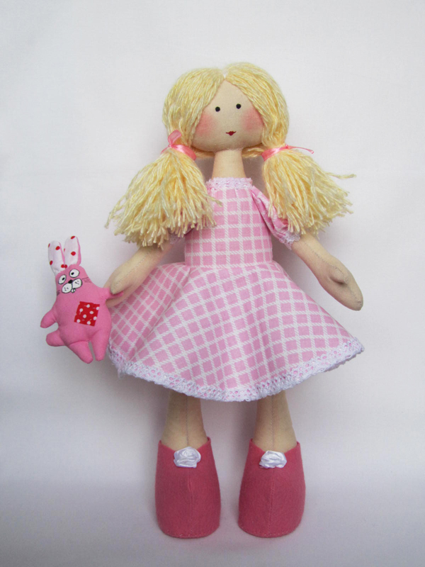 Handsome Handmade Handmade Dolls for Twin Sisters