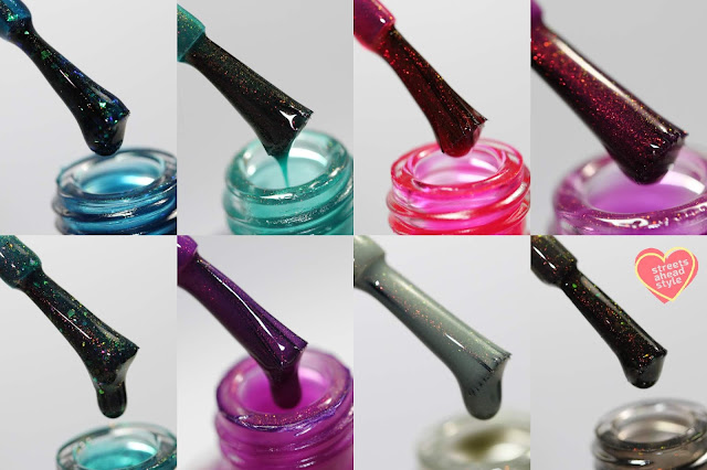 Girly Bits Unicorn Pee Collection swatches by Streets Ahead Style Girly Bits Unicorn Pee Collection swatches by Streets Ahead Style