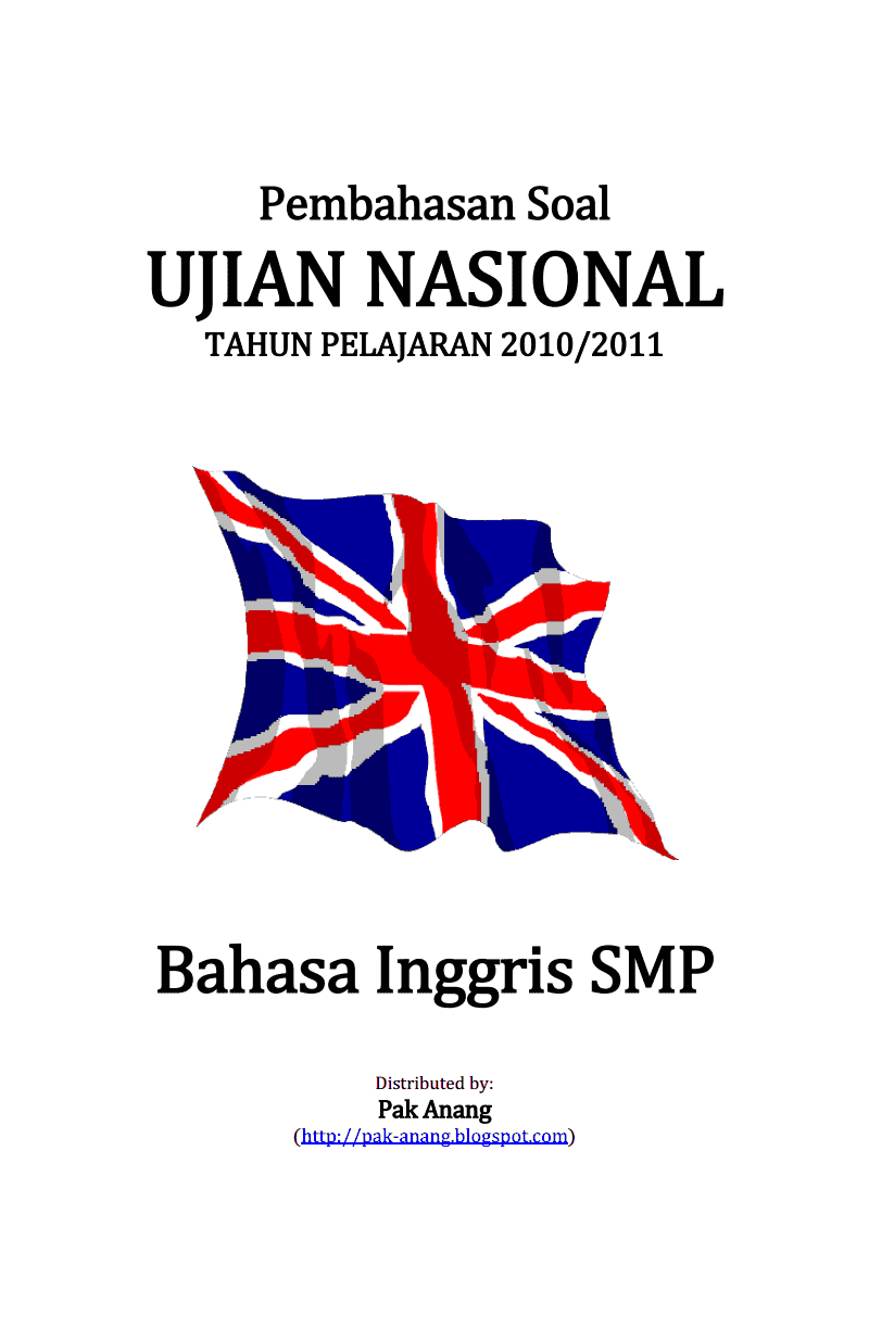 Pembahasan Soal Un Bahasa Inggris Smp 2011