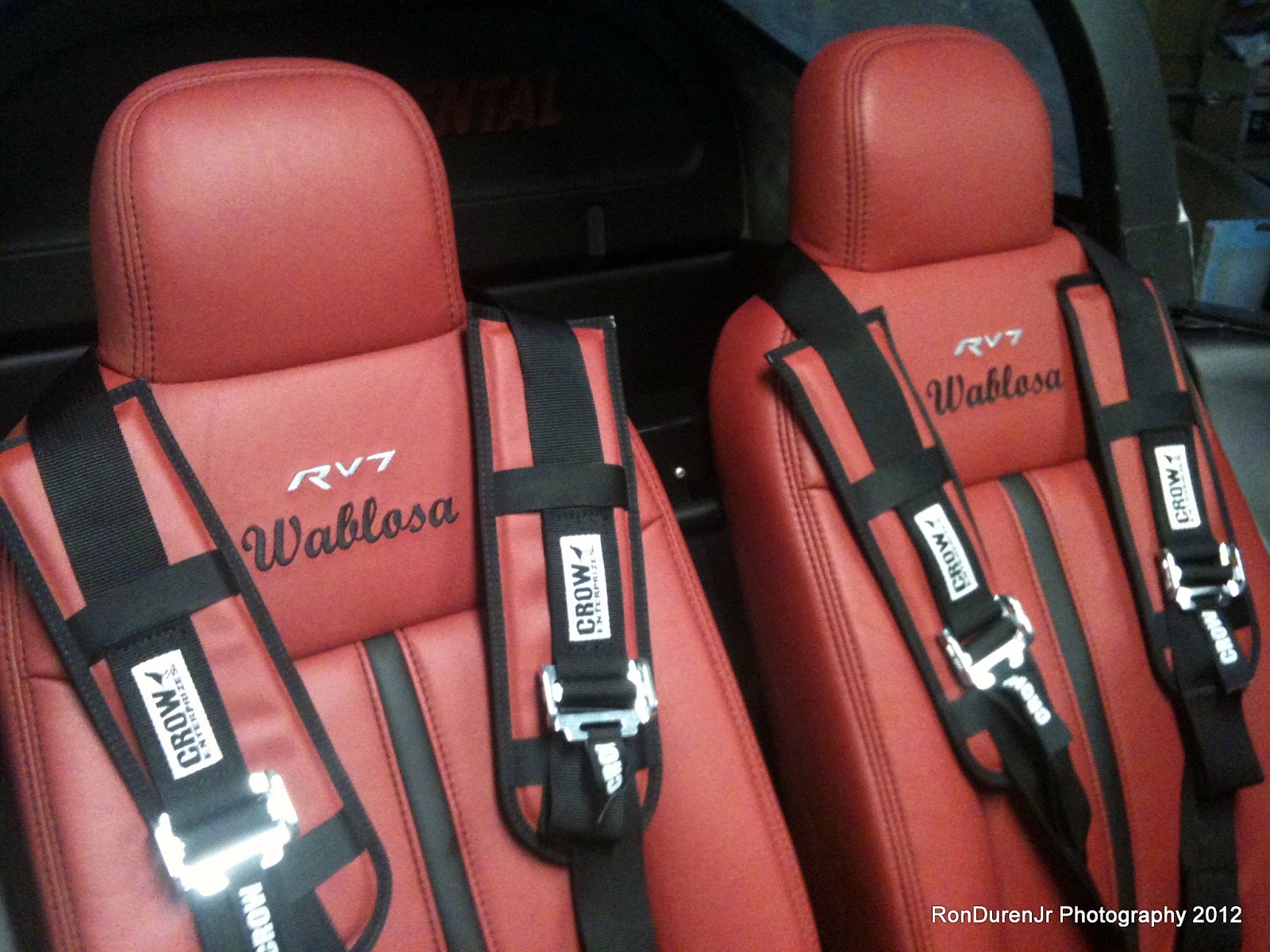 Ron's RV7 Factory Seat Belt Pads HOBBS 1502.5 hrs