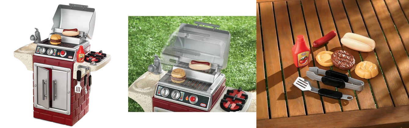 $30.99 (Reg. $69.99) Little Tikes Backyard Barbecue Get Out 'N Grill Head over to either Amazon, Target or Walmart and purchase this Little Tikes Backyard Barbecue Get Out 'N Grill for $30.99! The original price was $69.99. - $30.99 (Reg. $69.99) Little Tikes Backyard Barbecue Get Out 'N Grill