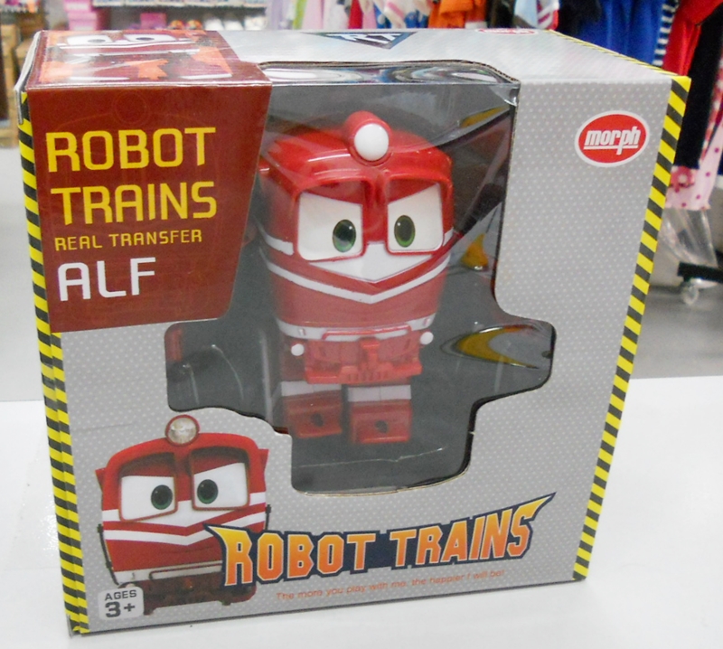 BongBongIdea ROBOT TRAINS TOY ALF AND KAY