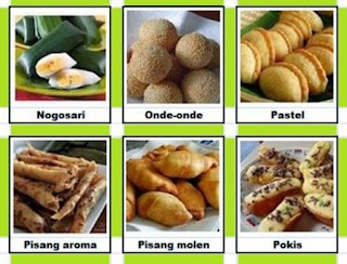 Snacks are typical Indonesian market