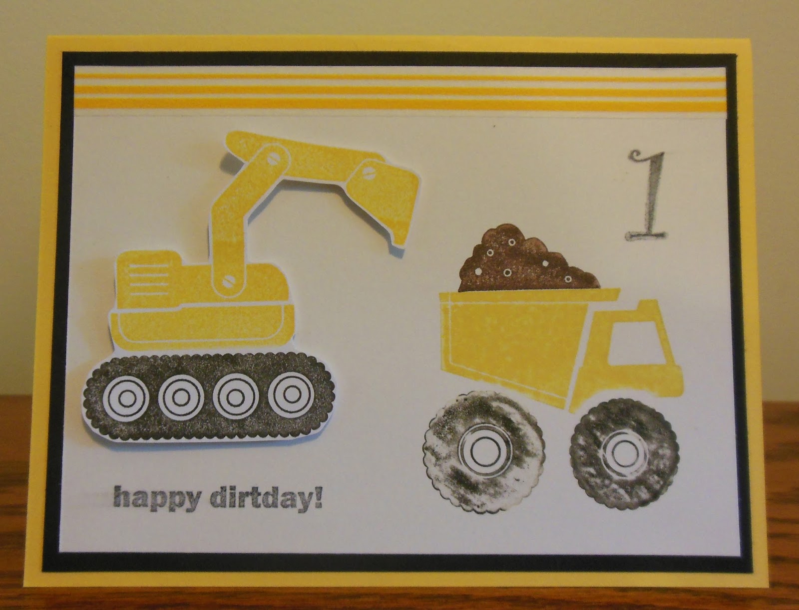 Lynn's Everyday Ideas: 1st Birthday Card