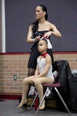 Kristie and daughter Asia on Dance Moms