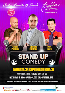 Stand-Up Comedy Sambata 24 Septembrie Bucuresti Stand-Up Comedy Sambata 24 Septembrie Bucuresti