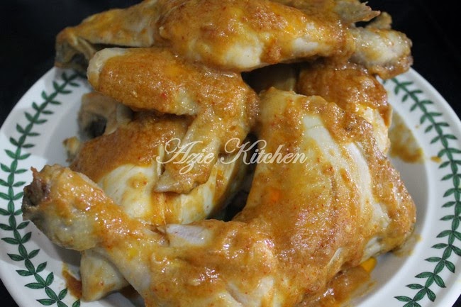 Ayam Percik Kelantan Cara Cik gu Asmat - Azie Kitchen