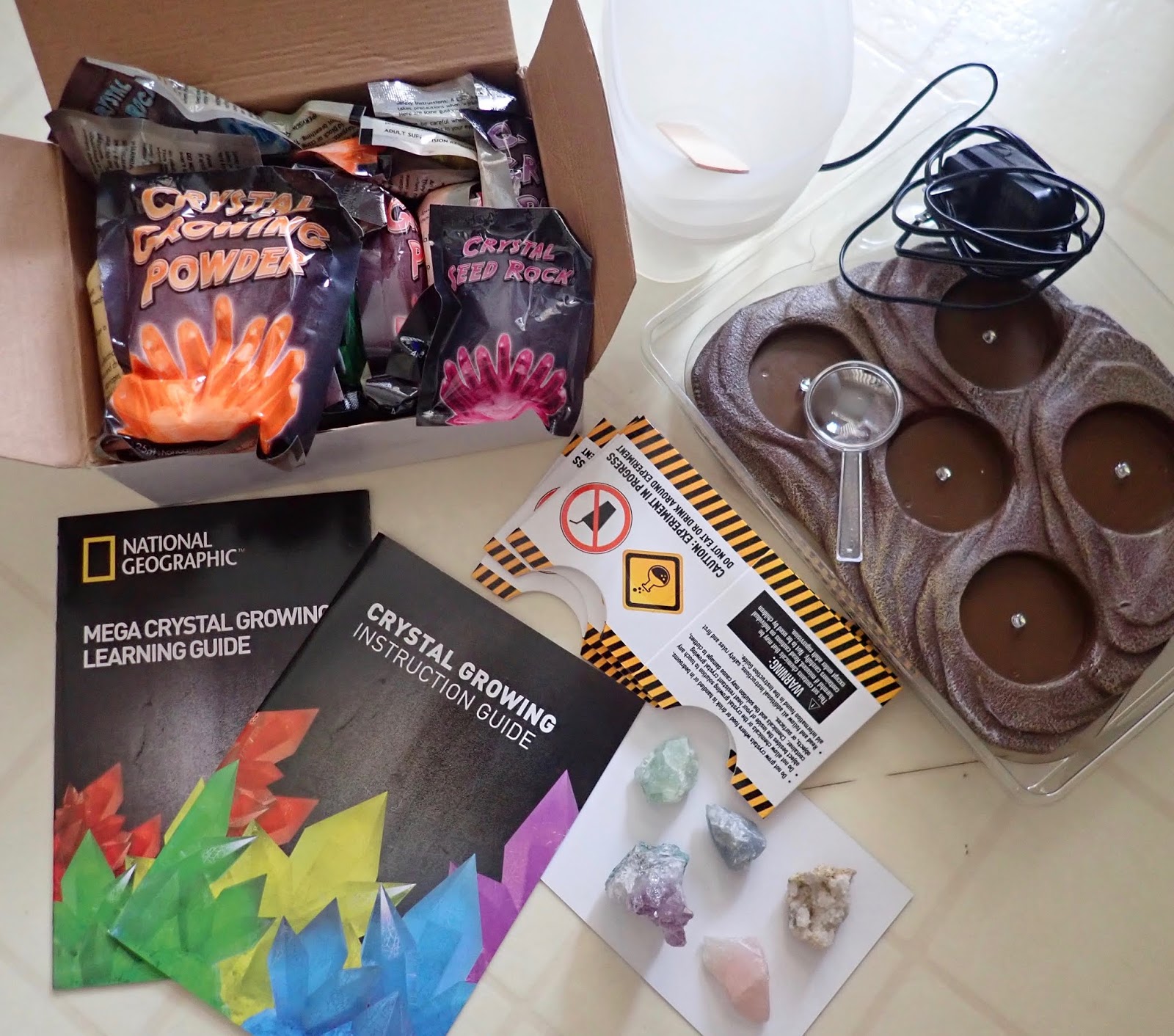 The Kit I Got Had 10 Different Coloured Seed Crystals The Kit I Got Had 10 Different Coloured Seed Crystals