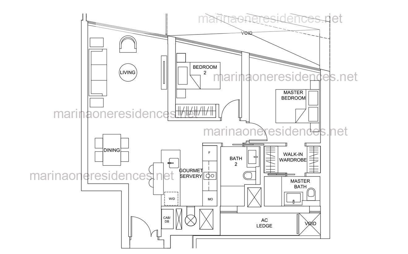 Marina One Residences Floor Plan