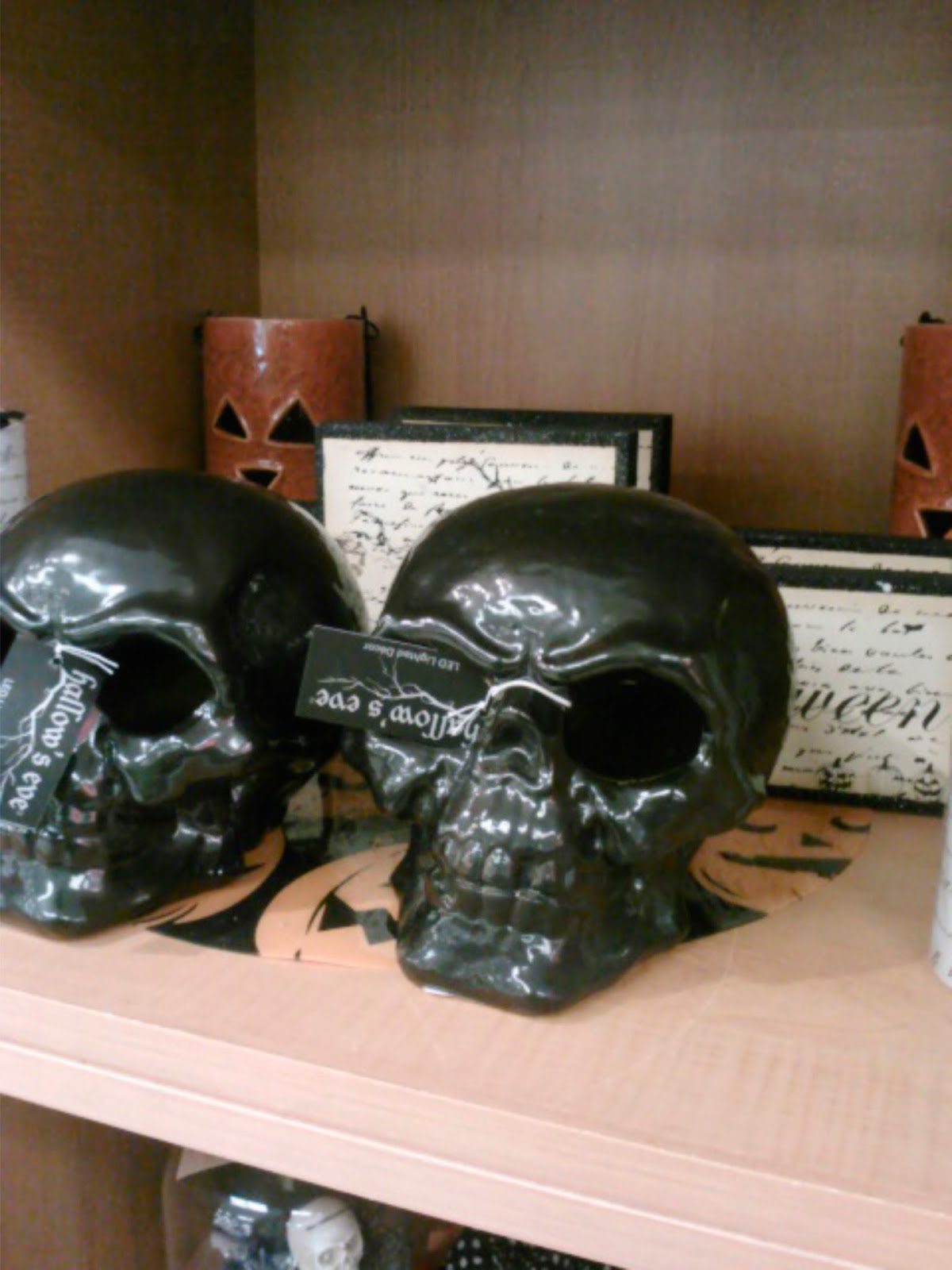 J. Thaddeus Ozark's Cookie Jars and Other Larks: Early Halloween At T.J