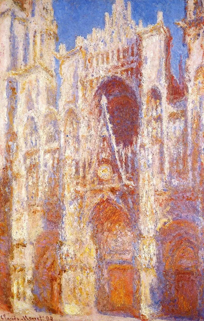 Rouen Cathedral (1894) by Claude Monet - UK culture blog