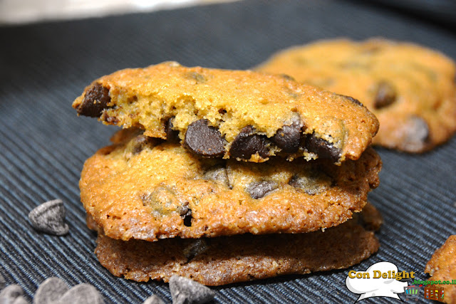 Addictive and perfect chocolate chip coookies עוגיות שוקולד צ'יפס מושלמות